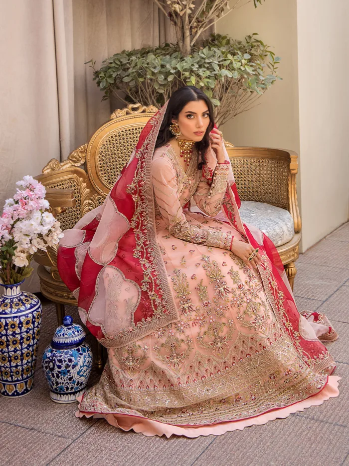 Fozia Khalid Alena Storie D'Amore Luxury Lawn Collection - Image 4