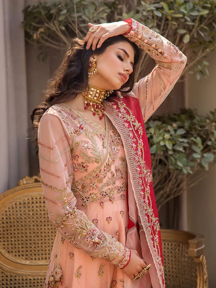 Fozia Khalid Alena Storie D'Amore Luxury Lawn Collection - Image 5