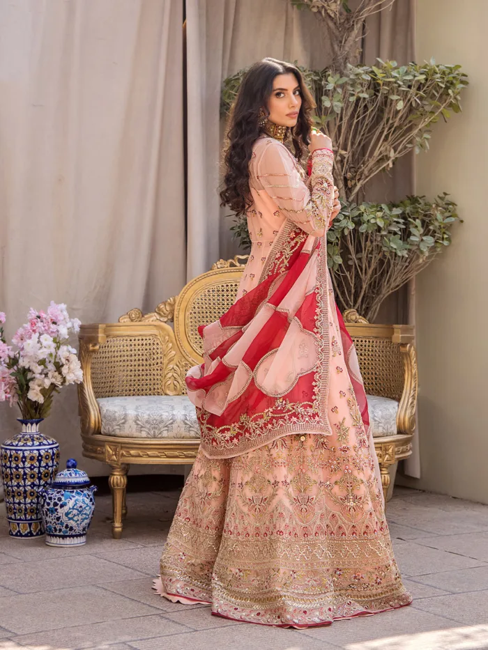 Fozia Khalid Alena Storie D'Amore Luxury Lawn Collection - Image 6