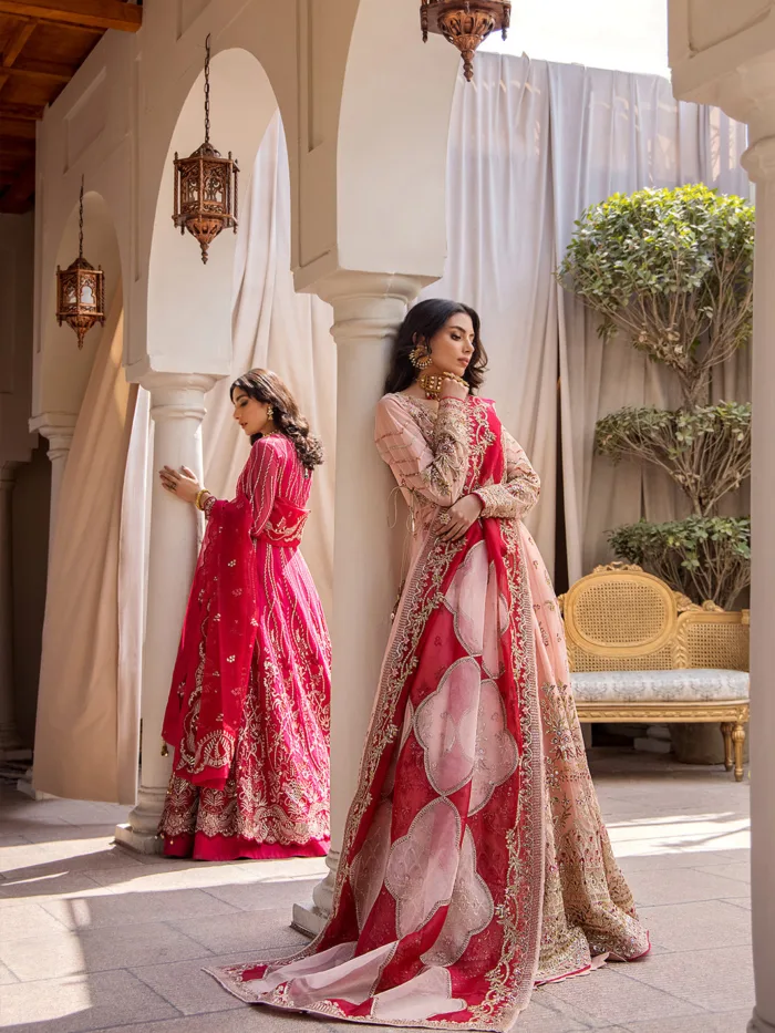 Fozia Khalid Alena Storie D'Amore Luxury Lawn Collection - Image 7