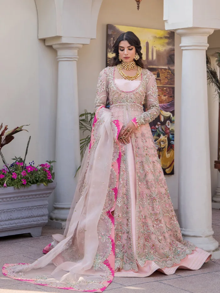 Fozia Khalid Arzoo Vasl e Yaar Luxury Lawn Collection - Image 3