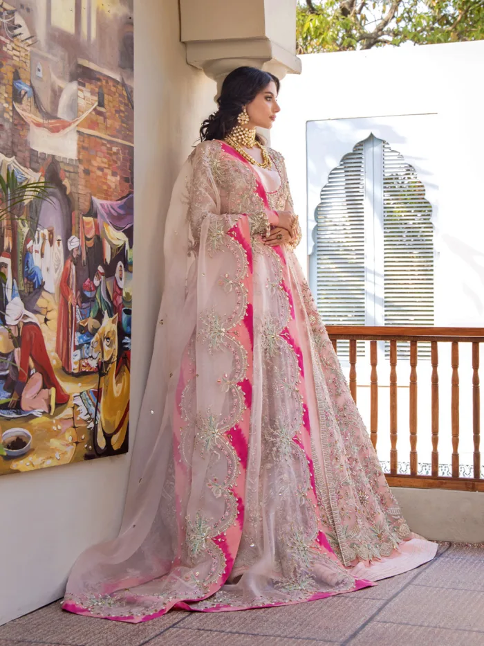 Fozia Khalid Arzoo Vasl e Yaar Luxury Lawn Collection - Image 6