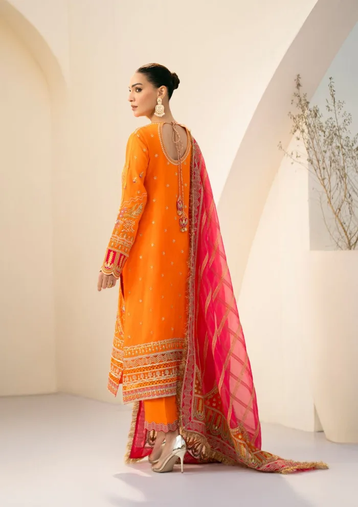 Fozia Khalid Ayika Zebaish Luxury Lawn Collection - Image 3