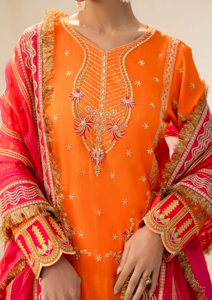 Fozia Khalid Ayika Zebaish Luxury Lawn Collection - Image 4