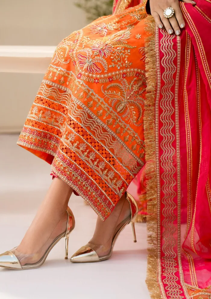 Fozia Khalid Ayika Zebaish Luxury Lawn Collection - Image 6