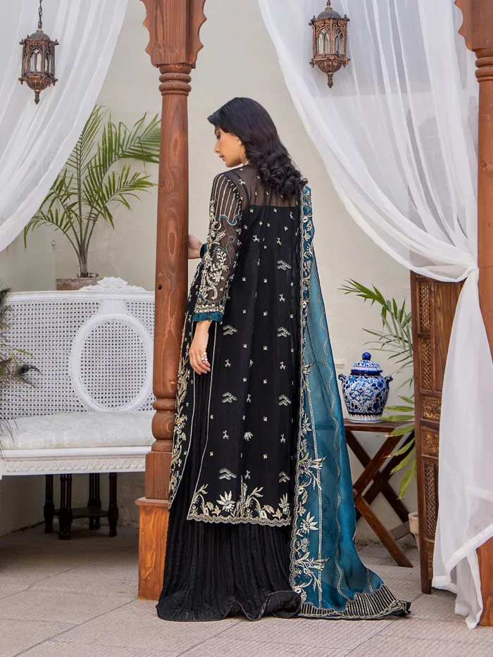 Fozia Khalid Belle Espoir Storie D'Amore Luxury Lawn Collection - Image 7