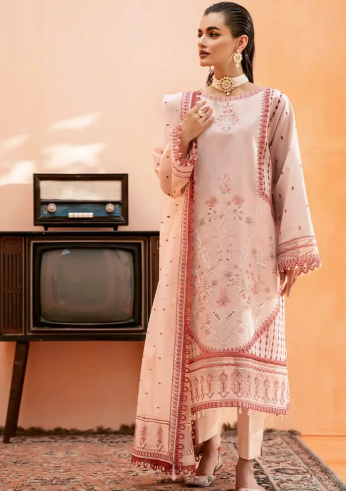 Fozia Khalid Blush Pink