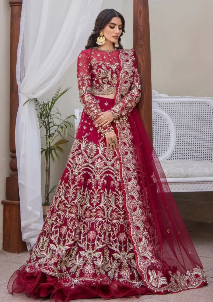 Fozia Khalid Dayaar e ishq Vasl e Yaar Luxury Lawn Collection - Image 2