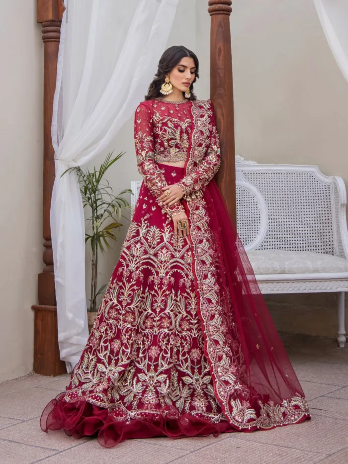 Fozia Khalid Dayaar e ishq Vasl e Yaar Luxury Lawn Collection - Image 3