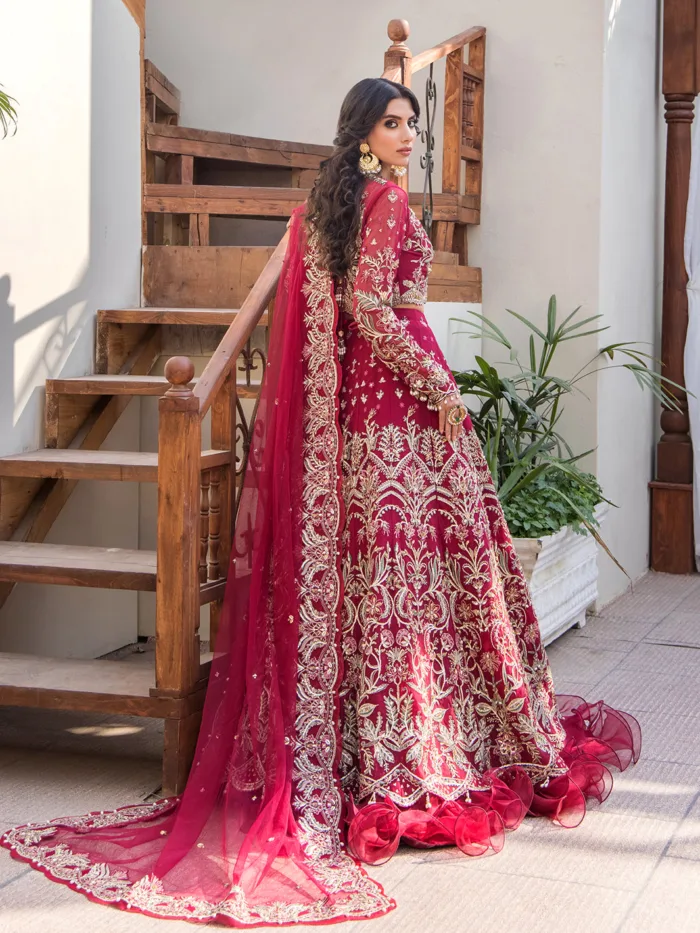 Fozia Khalid Dayaar e ishq Vasl e Yaar Luxury Lawn Collection - Image 4