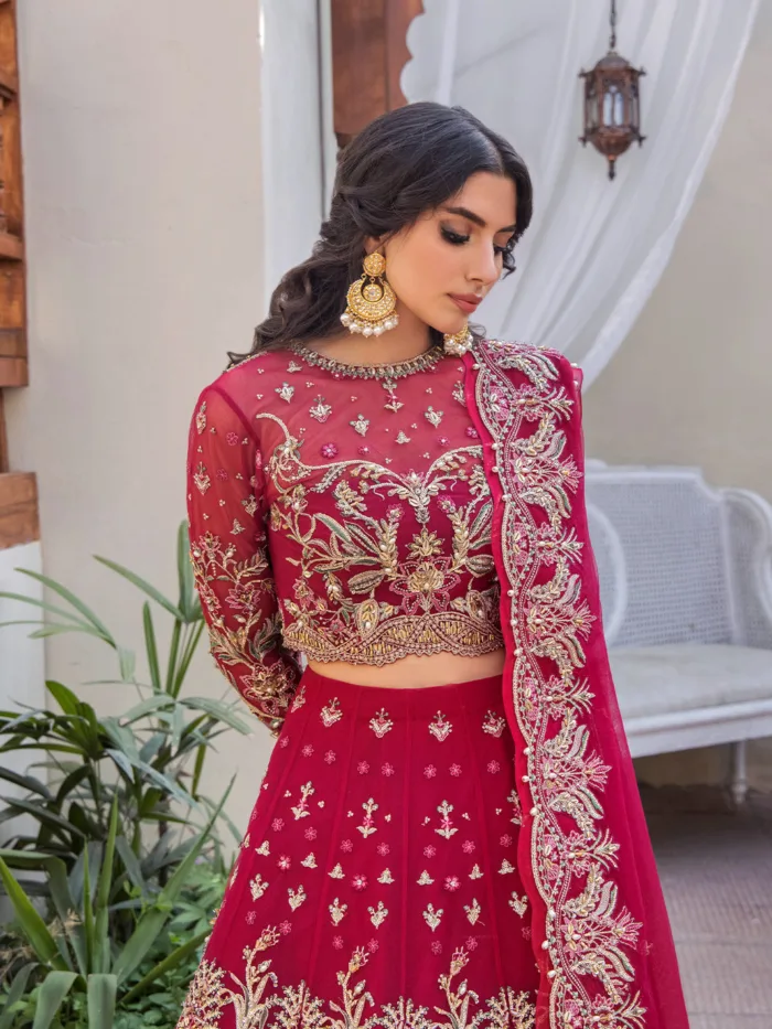 Fozia Khalid Dayaar e ishq Vasl e Yaar Luxury Lawn Collection - Image 8