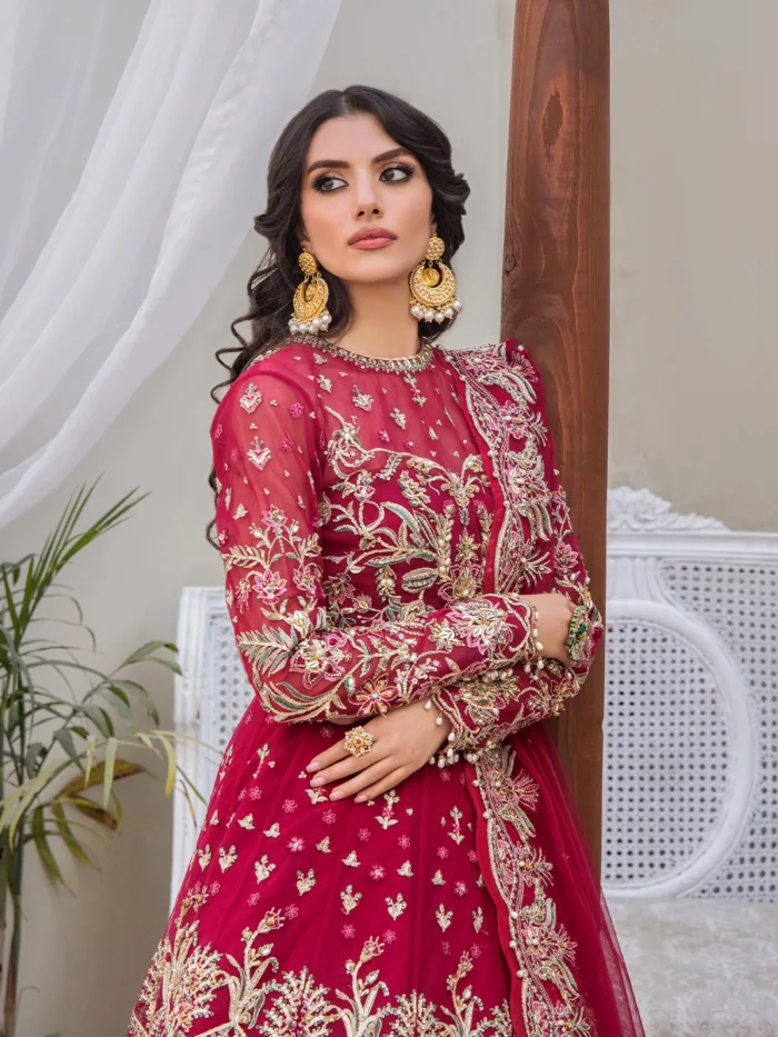 Fozia Khalid Dayaar e ishq Vasl e Yaar Luxury Lawn Collection - Image 10