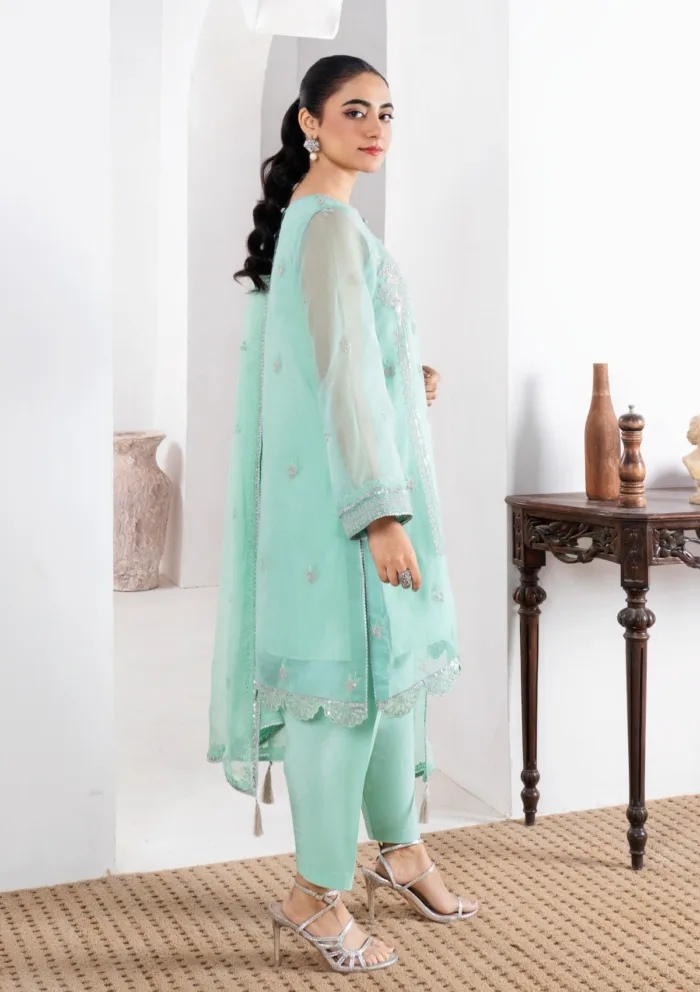 Fozia Khalid FRM25 01 Zehri Rang Mahal Eid Festive Luxury Lawn Collection - Image 3