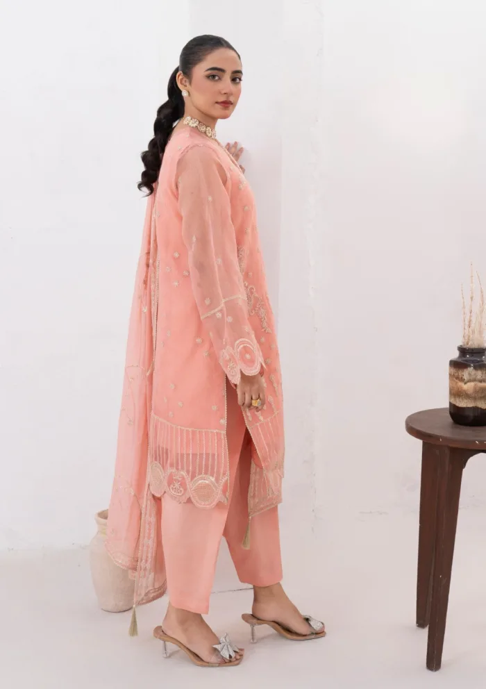 Fozia Khalid FRM25 03 Raya Rang Mahal Eid Festive Luxury Lawn Collection - Image 2