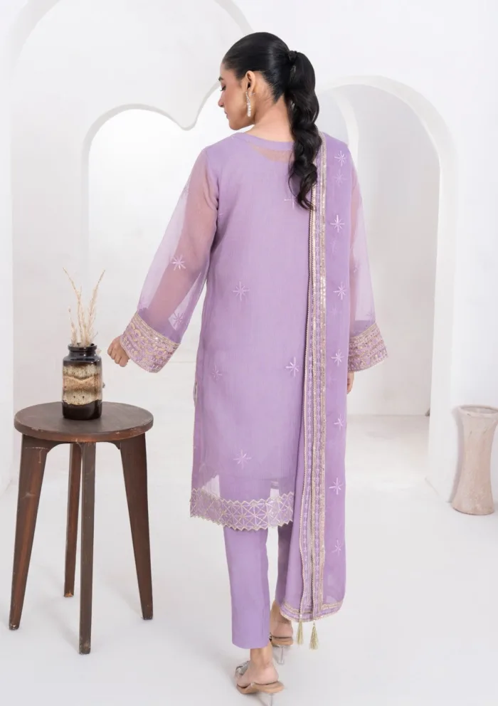 Fozia Khalid FRM25 07 Barq Rang Mahal Eid Festive Luxury Lawn Collection - Image 2
