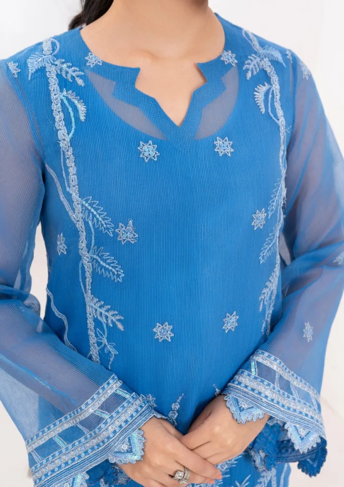 Fozia Khalid FRM25 08 Neelum Rang Mahal Eid Festive Luxury Lawn Collection - Image 7