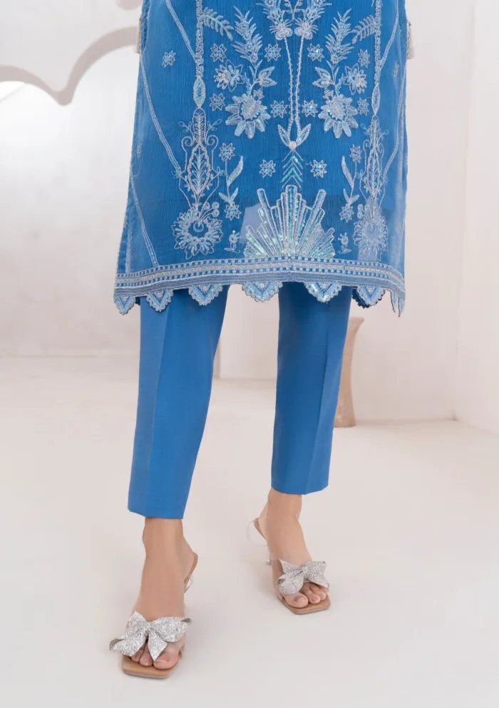 Fozia Khalid FRM25 08 Neelum Rang Mahal Eid Festive Luxury Lawn Collection - Image 8