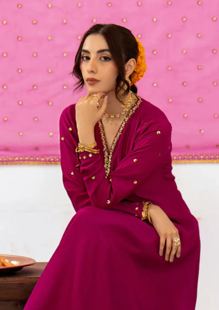 Fozia Khalid FS24 04 Daneen Silk Vol III Luxury Lawn Collection - Image 4
