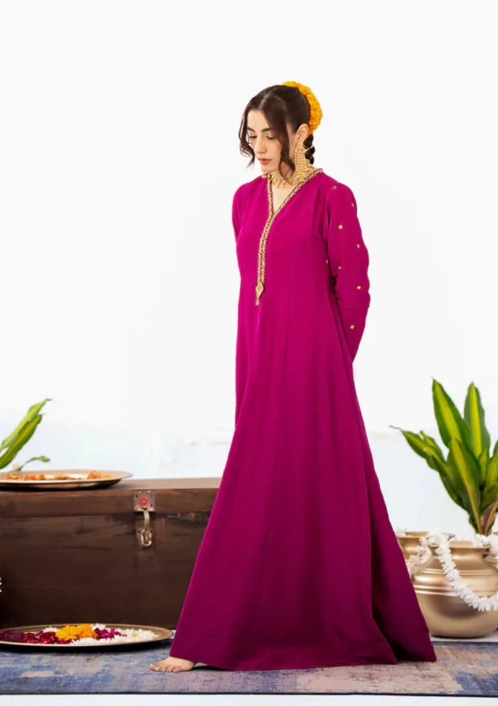 Fozia Khalid FS24 04 Daneen Silk Vol III Luxury Lawn Collection - Image 6