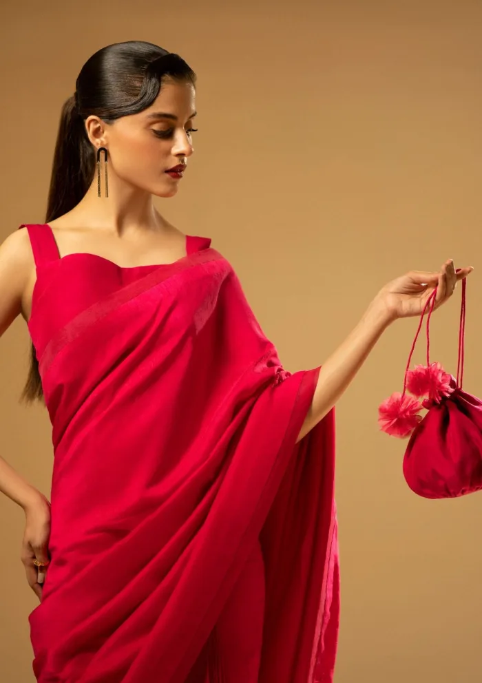 Fozia Khalid Fuchsia Finesse D 06 Silk Edit Luxury Lawn Collection - Image 6