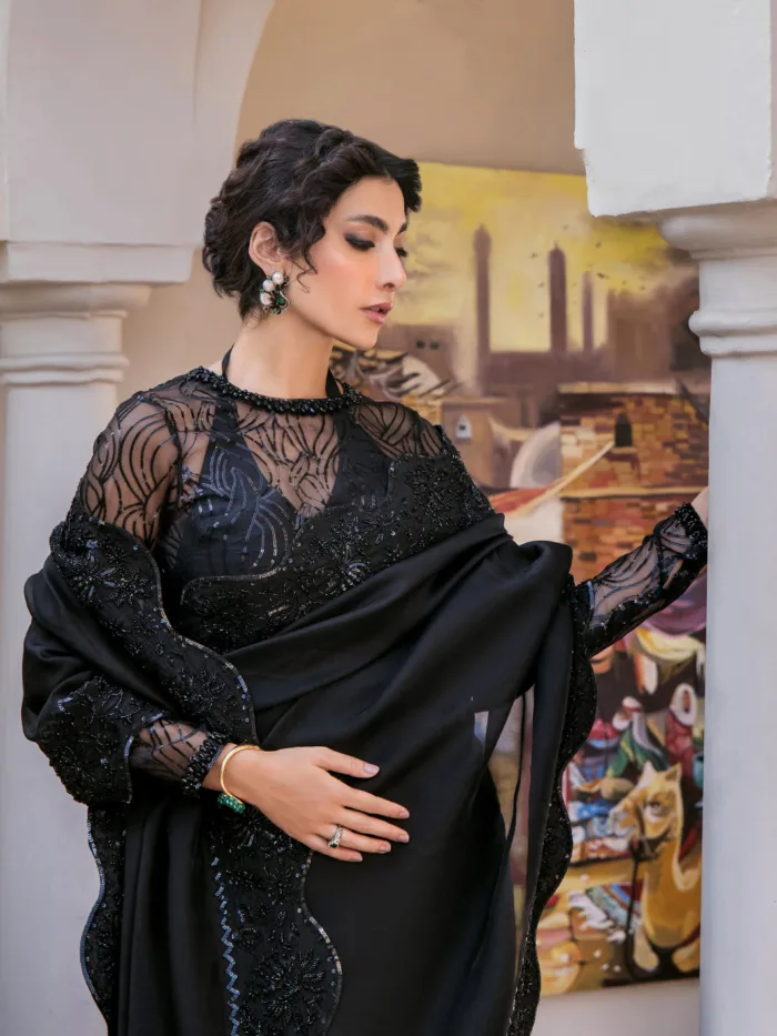 Fozia Khalid Hosh e Rubaa Vasl e Yaar Luxury Lawn Collection - Image 6