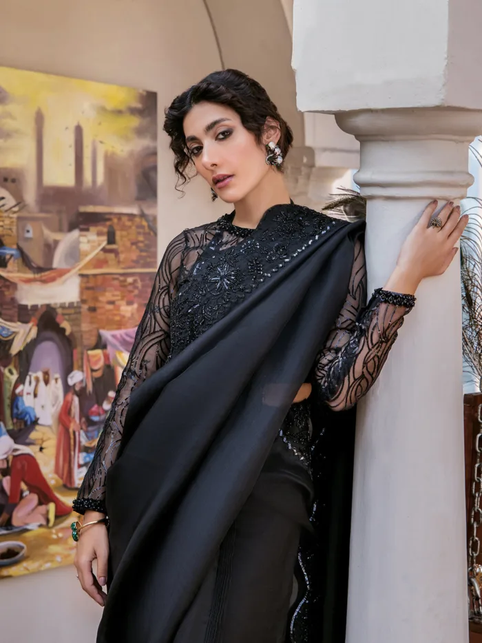 Fozia Khalid Hosh e Rubaa Vasl e Yaar Luxury Lawn Collection - Image 9