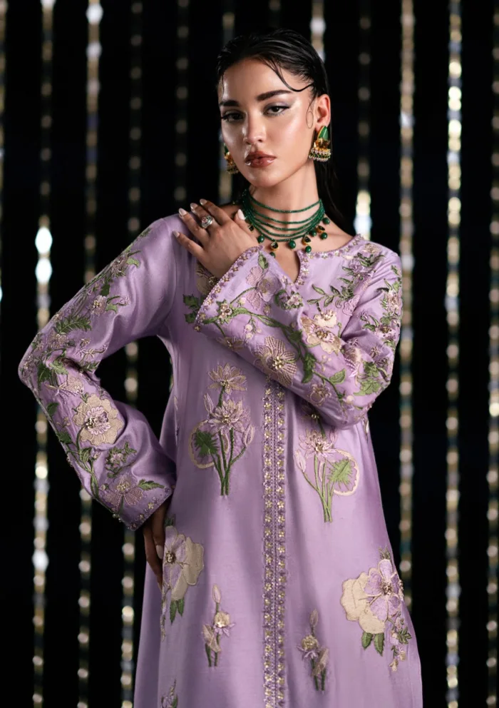 Fozia Khalid Luna Stardust Luxe 24 Luxury Lawn Collection - Image 2