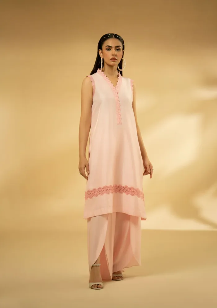 Fozia Khalid Pastel Reverie D 09 Silk Edit Luxury Lawn Collection - Image 2