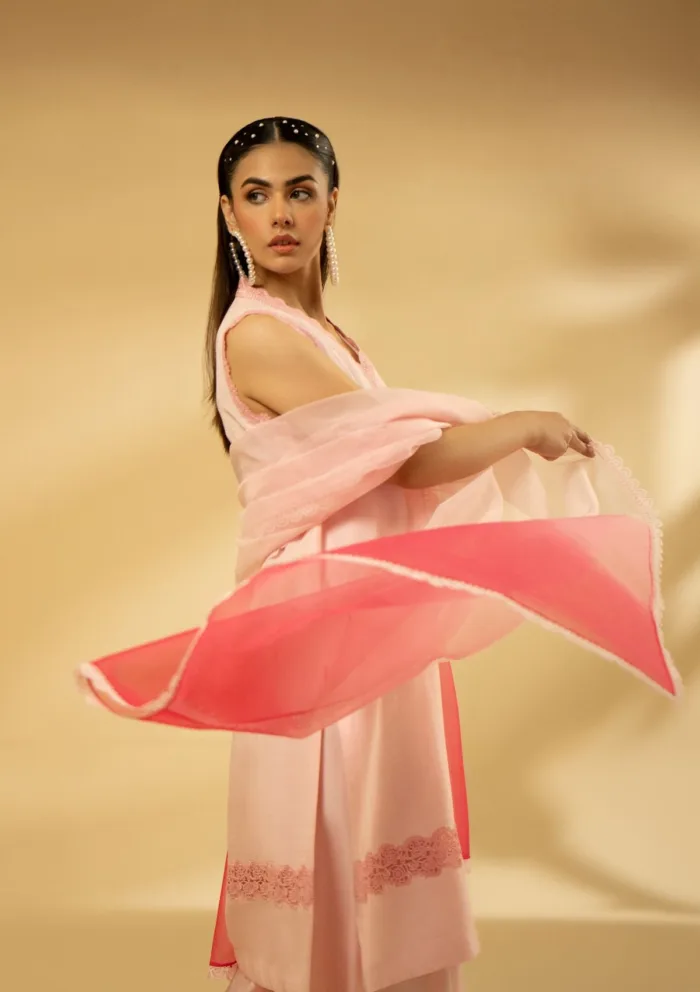 Fozia Khalid Pastel Reverie D 09 Silk Edit Luxury Lawn Collection - Image 6