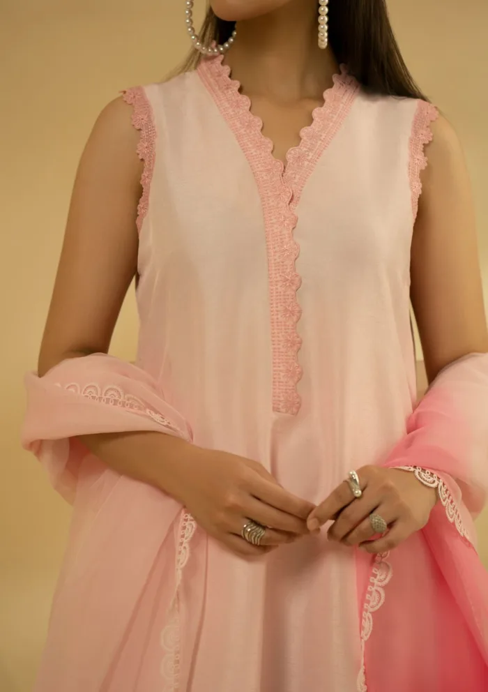 Fozia Khalid Pastel Reverie D 09 Silk Edit Luxury Lawn Collection - Image 7