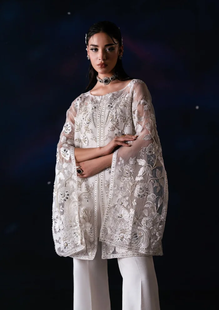 Fozia Khalid Salene Stardust Luxe 24 Luxury Lawn Collection - Image 2