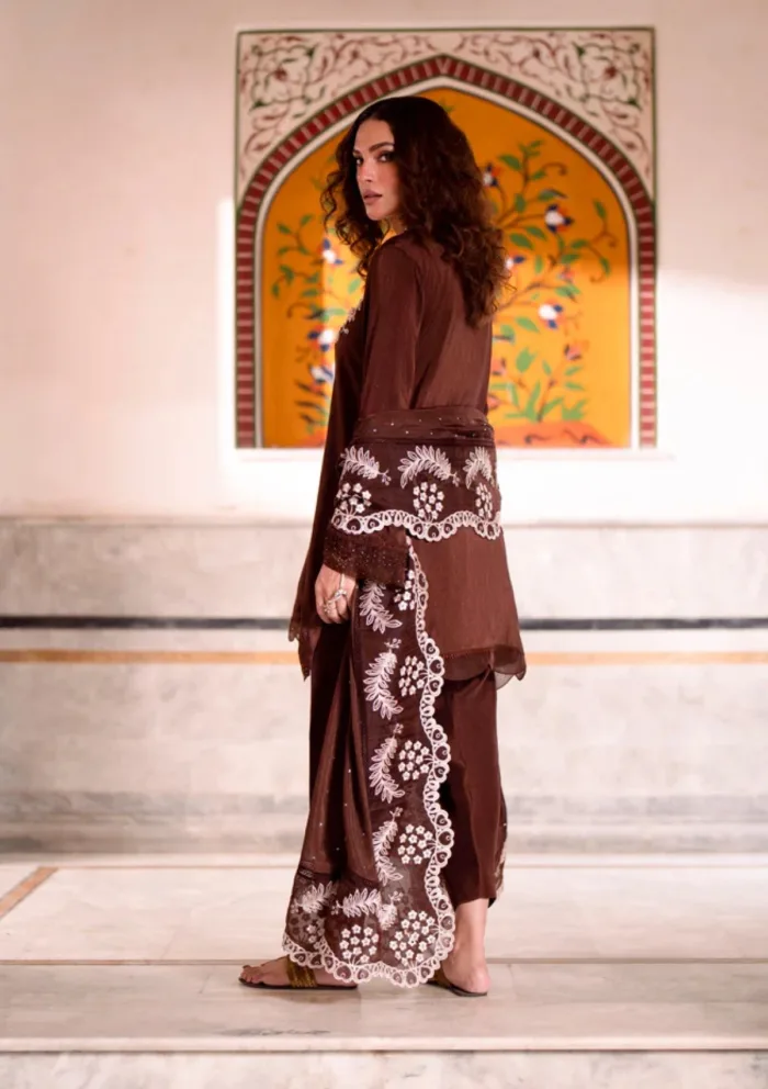 Fozia Khalid Silk Volume IV Raniya Kahani Luxury Lawn Collection - Image 3