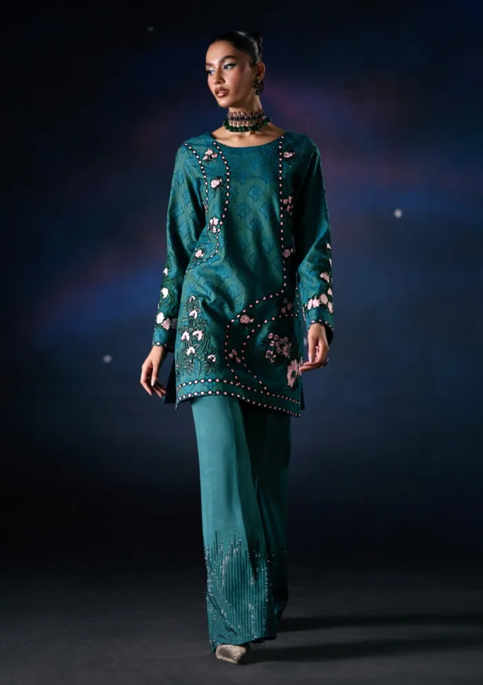Fozia Khalid Terra Stardust Luxe 24 Luxury Lawn Collection - Image 2