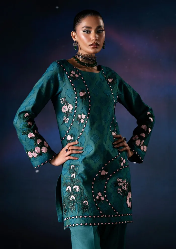 Fozia Khalid Terra Stardust Luxe 24 Luxury Lawn Collection - Image 3