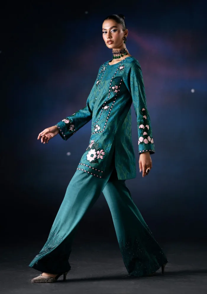 Fozia Khalid Terra Stardust Luxe 24 Luxury Lawn Collection - Image 4