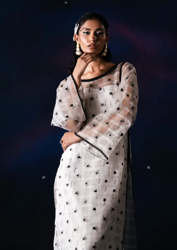 Fozia Khalid Valeria Stardust Luxe 24 Luxury Lawn Collection - Image 2