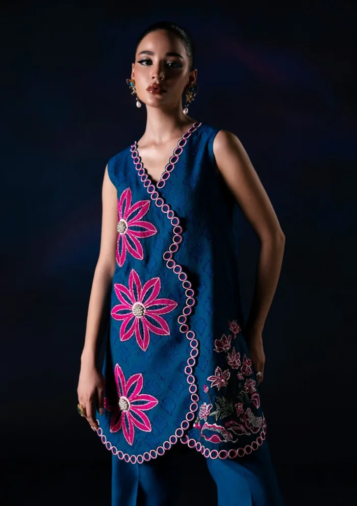 Fozia Khalid Vega Stardust Luxe 24 Luxury Lawn Collection - Image 2