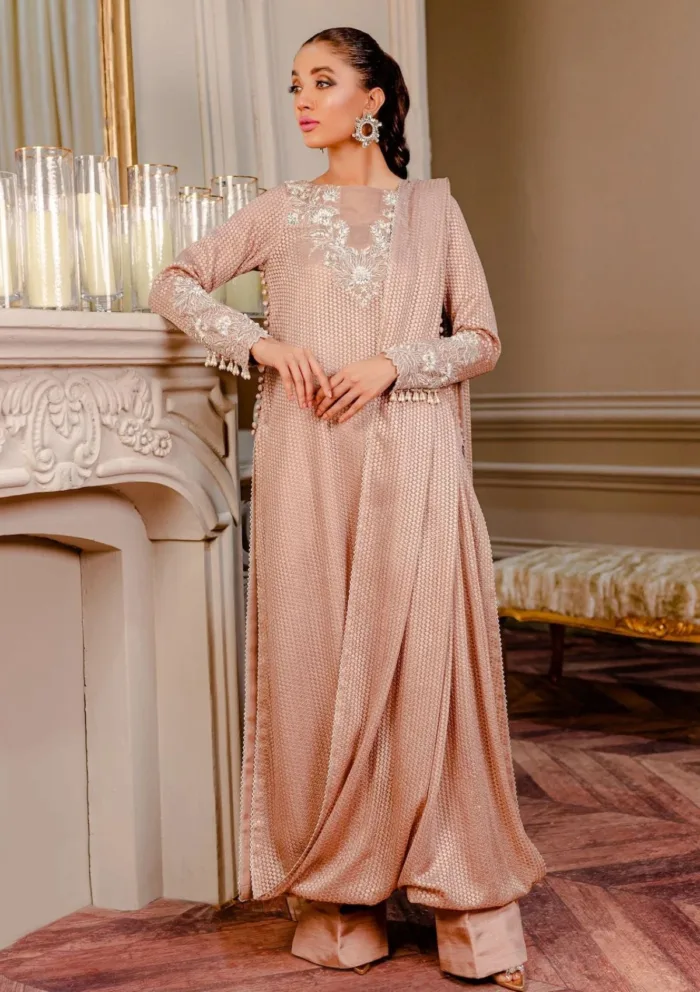 Fozia Khalid VoL 3 Capriccio Lumieres Festive Luxury Lawn Collection - Image 2