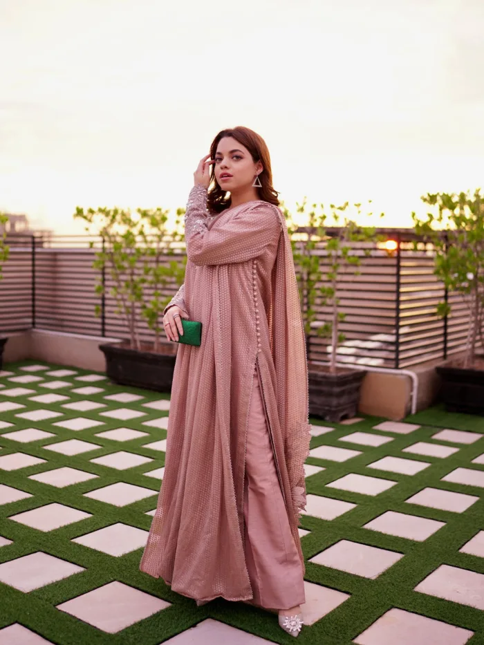 Fozia Khalid VoL 3 Capriccio Lumieres Festive Luxury Lawn Collection - Image 8