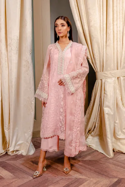 Fozia Khalid VoL 3 Crepe Rose