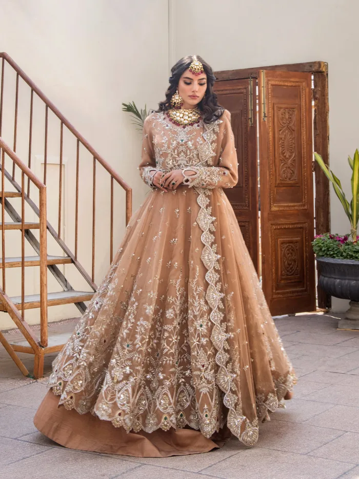 Fozia Khalid Zeh e Naseeb Vasl e Yaar Luxury Lawn Collection - Image 6