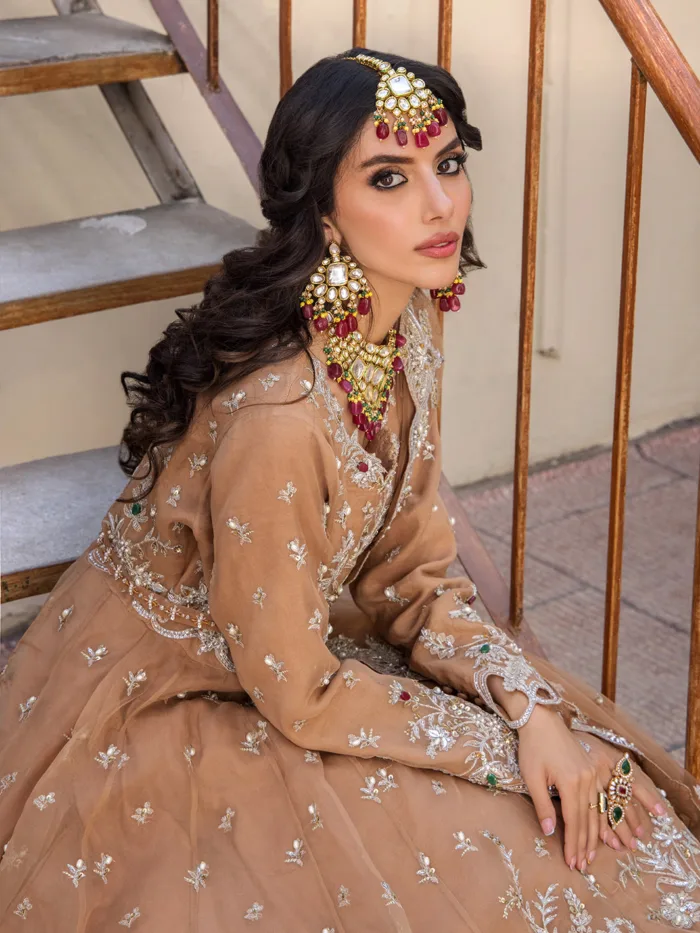 Fozia Khalid Zeh e Naseeb Vasl e Yaar Luxury Lawn Collection - Image 7