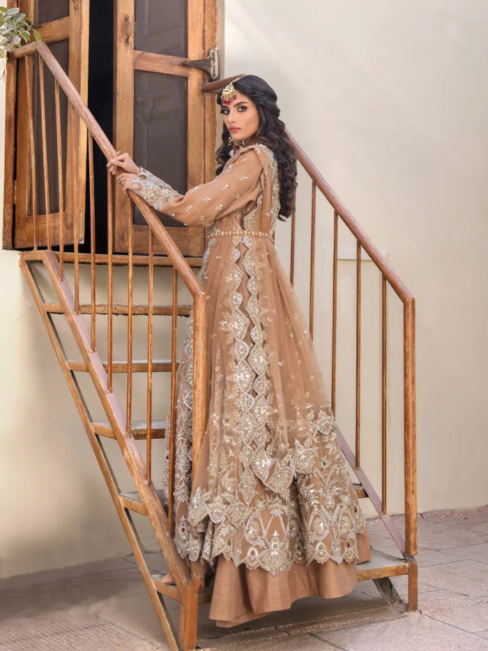 Fozia Khalid Zeh e Naseeb Vasl e Yaar Luxury Lawn Collection - Image 8