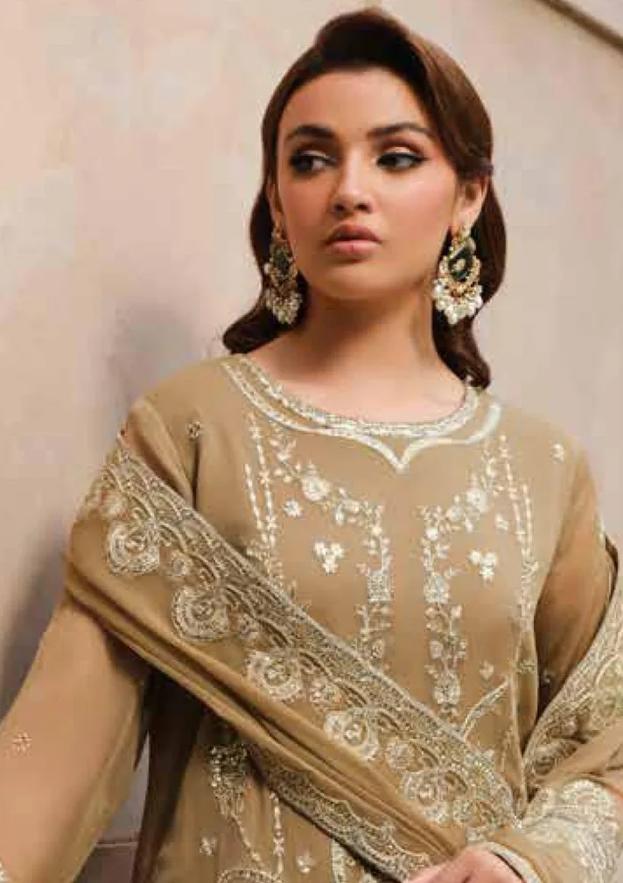 Freesia Premium FW 40031 Farrin Emira 25 Luxury Lawn Collection - Image 4