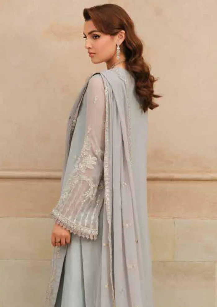 Freesia Premium FW 40033 Fariba Emira 25 Luxury Lawn Collection - Image 5