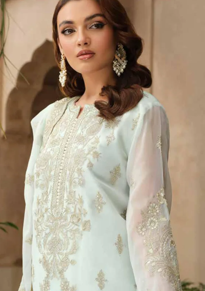 Freesia Premium FW 40034 Roshanak Emira 25 Luxury Lawn Collection - Image 3