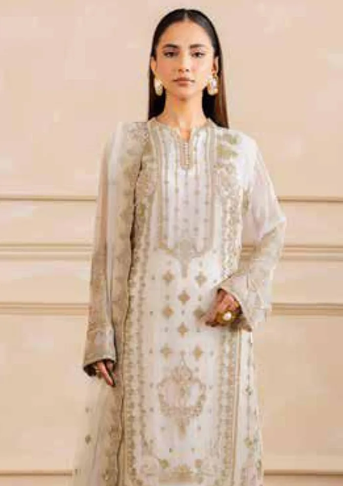 Freesia Premium FW 40036 Zarrin Emira 25 Luxury Lawn Collection - Image 5