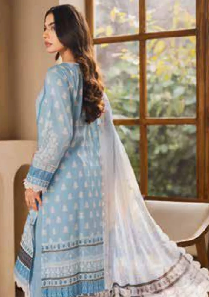 Freesia Premium FW 50077 MALINA Zen Luxury Lawn Collection - Image 2