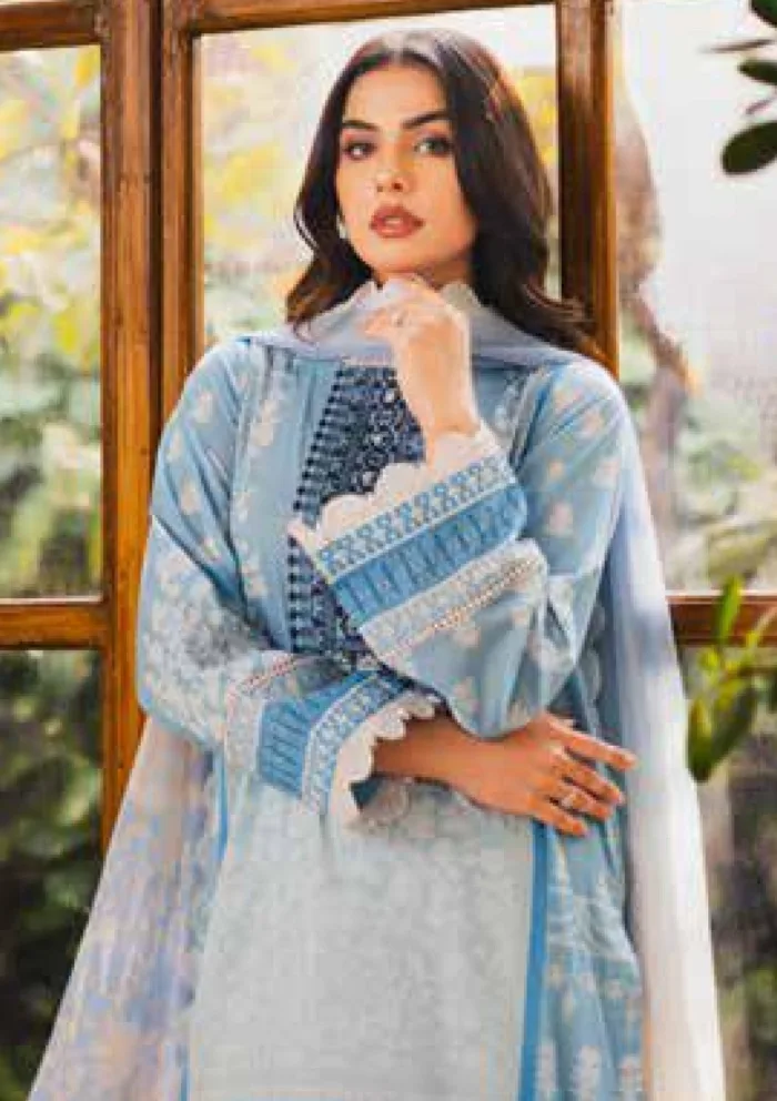 Freesia Premium FW 50077 MALINA Zen Luxury Lawn Collection - Image 3