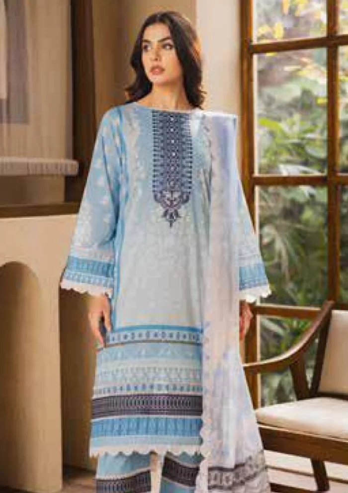 Freesia Premium FW 50077 MALINA Zen Luxury Lawn Collection - Image 4